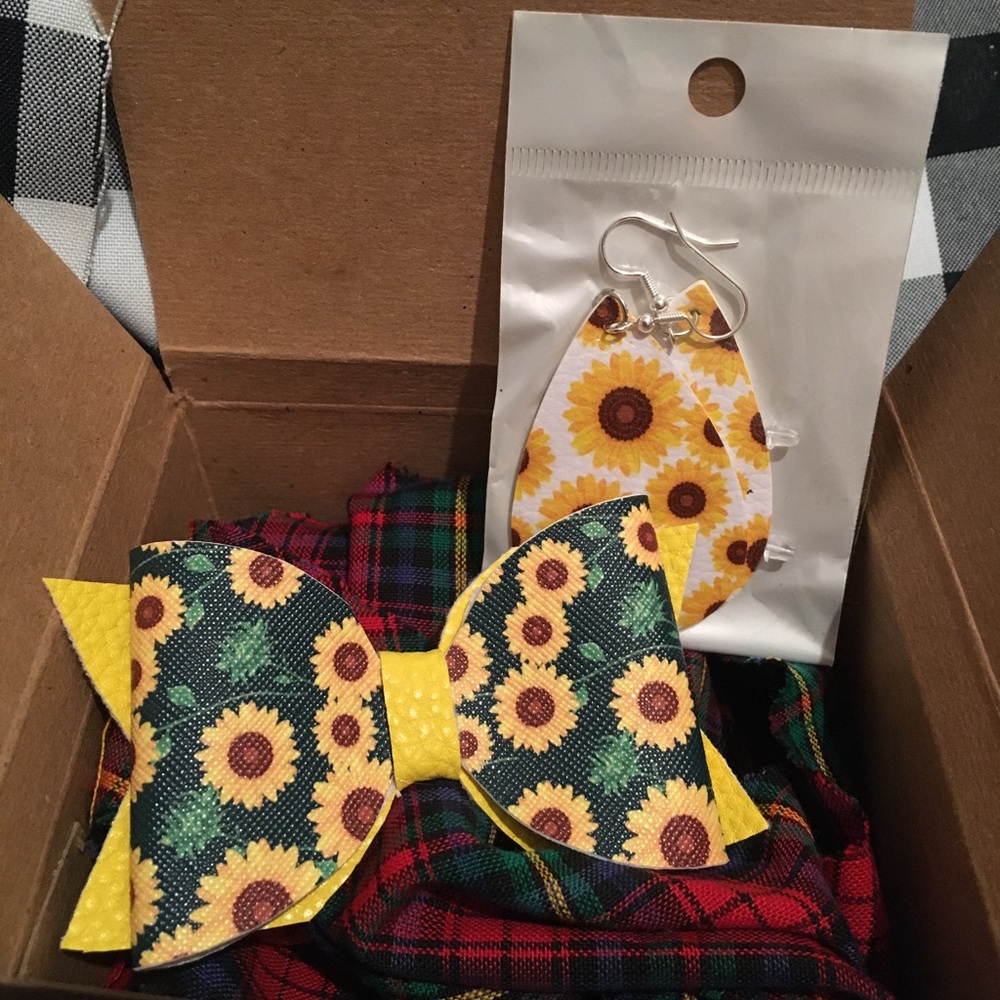 Mommy and me hair bow set